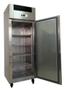Refrigerador vertical de 500 litros en acero inoxidable con compresor Embraco 