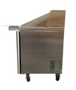 Mesa fría para preparación de comida en acero inoxidable de 200 Litros con compresor Embraco