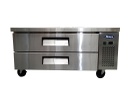 Base refrigerada para chef en acero inoxidable con compresor Embraco