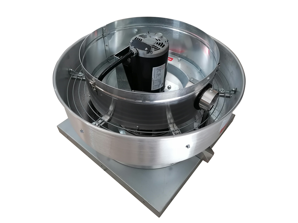 Extractor tipo hongo con motor 110V/60Hz de una fase AC con UL