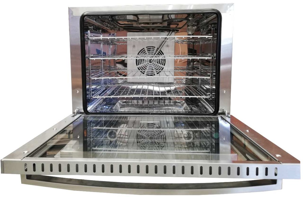 Horno FM STR106M mixto eléctrico manual convección + vapor. 6 bandejas