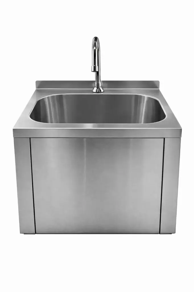 Lavamanos con accionamiento de rodilla