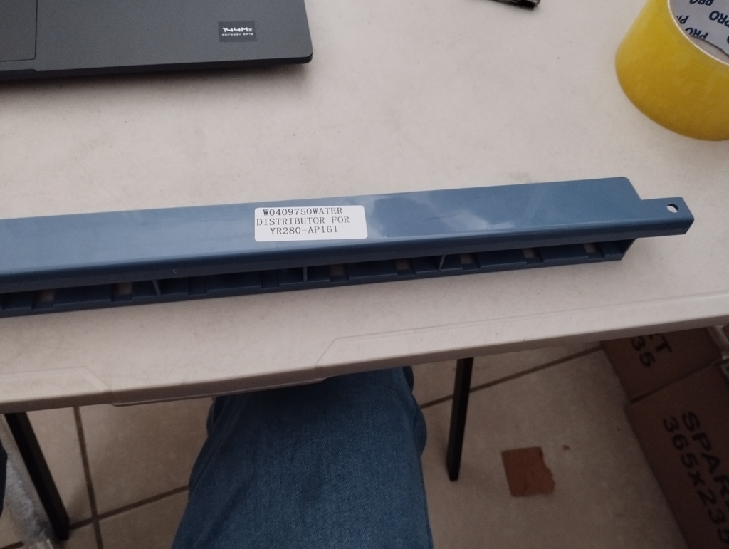 Water distributor for YR280