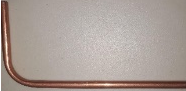 Tubo de cobre con juntas para ET-RFL-36