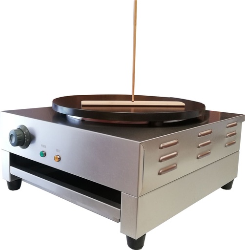 [E-DE-1 / ET-BJ-1] Crepera de 1 cabeza eléctrica sin teflón ET-BJ-1