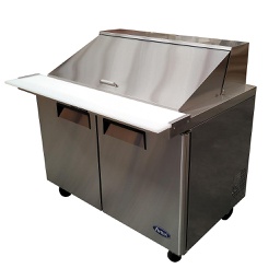 [MSF8306GR/S903] Mesa fría para preparación de comida en acero inoxidable de 390 Litros con compresor Embraco