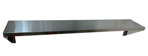 Repisa a pared para rack fabricada en lamina