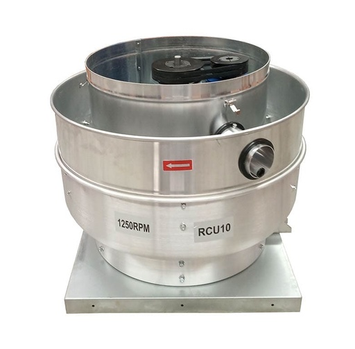 [RCU-B-16HBS-C-K-AL-1250RPM] Extractor tipo hongo RCU-B-16
